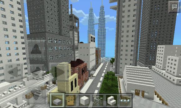 《我的世界手机版》可以顺利去城市的方法介绍