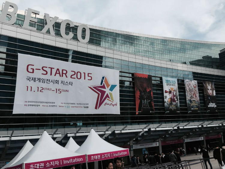 韩国G-star2015游戏展游记